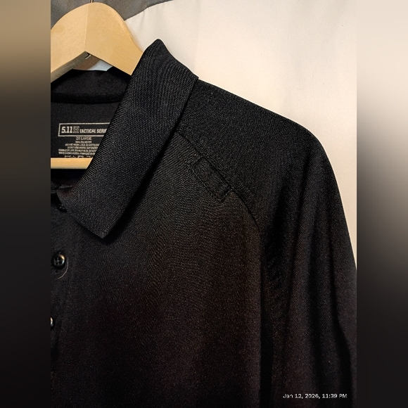 5.11 Tactical Series Polo Lot Black & Green Men's 2XL Performance Bundle (2) - Picture 5 of 9